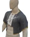 Chain Mail Waistcoat Style 6 MM Flat Riveted with solid ring image 1