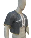 Chain Mail Waistcoat Style 6 MM Flat Riveted with solid ring image 9