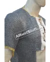 Chain Mail Waistcoat Style 6 MM Flat Riveted with solid ring image 10