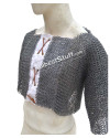 Full Flat Aluminum Dome Pin Riveted Ring Chain Mail Voider image 5