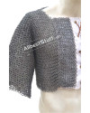 Full Flat Aluminum Dome Pin Riveted Ring Chain Mail Voider image 7