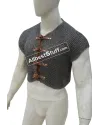 Maille Sleeveless Front Open Shirt 6 mm Flat Riveted Solid image 3