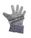 Round Riveted Ring Chain Mail Finger Gloves image 1