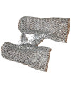 Full Riveted Aluminum Maille Mittens 16 Gauge image 3