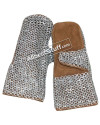 Aluminum Flat Riveted with Solid Rings Maille Mittens image 2