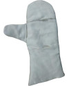 Padded Linen stitched pair of Maille Mittens image 6