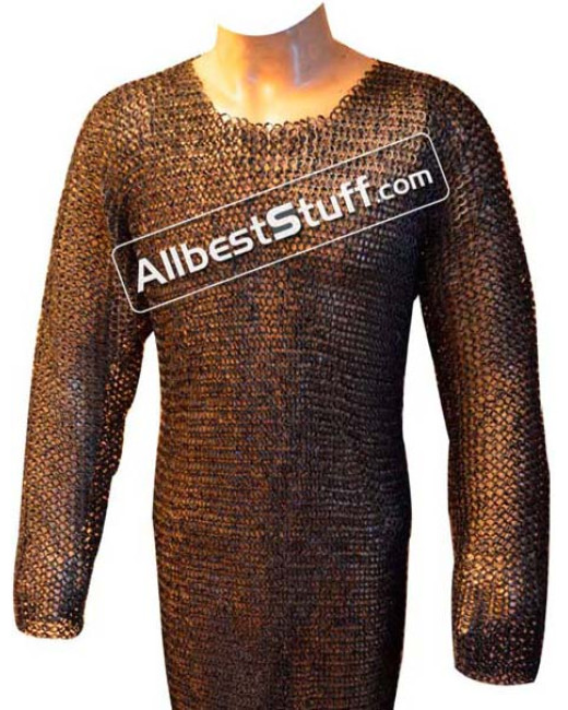 Dense Ring Maille 46 inch Long Sleeve 6 MM Maille image