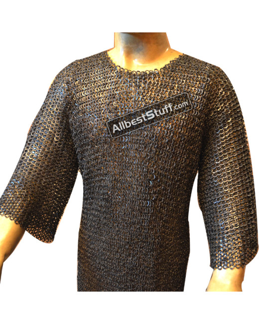 Flat Riveted 44 inch Chest Maille Armour