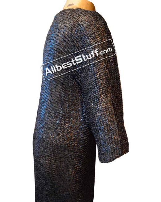 Maille Hauberk Full Sleeve Actual Chest 46 inches image