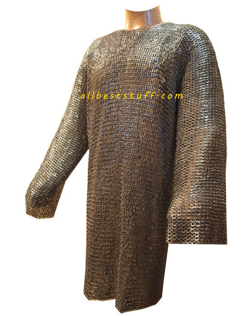 Viking Maille Suit 8 mm Chainmail XL Chest 50 Long Sleeve image