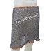 9 mm Round Riveted Alternating Solid Ring Maille Skirt