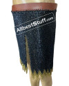 Flat Riveted Alternating Solid Skirt with Waist Belt 6 mm image 1