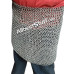 Aluminum Flat Riveted with Alternating Solid Ring Maille Skirt