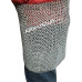 Aluminum Flat Riveted with Alternating Solid Ring Maille Skirt