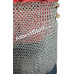 Aluminum Flat Riveted with Alternating Solid Ring Maille Skirt