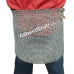 Aluminum Flat Riveted with Alternating Solid Ring Maille Skirt