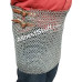 Aluminum Flat Riveted with Alternating Solid Ring Maille Skirt