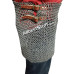 Aluminum Flat Riveted with Alternating Solid Ring Maille Skirt