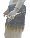 Aluminum Round Riveted Alternating Solid 10 mm Ring Maille Skirt image 3