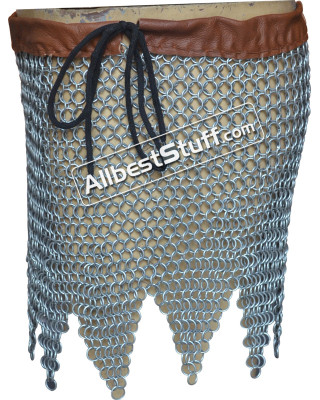 Chainmail Skirt with Butted Aluminum Ring