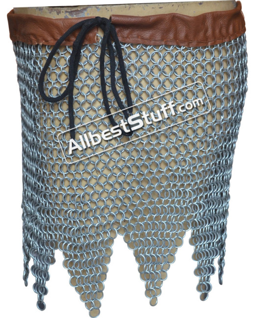 Chainmail Skirt with Butted Aluminum Ring