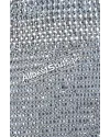 Flat Riveted Alternating Solid Ring 6 mm Maille Skirt image 9