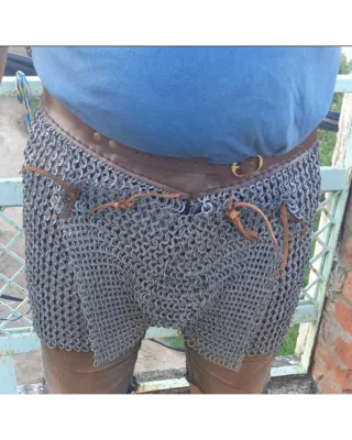 Stainless Steel Chainmail Brayette Rust Proof Flat Ring