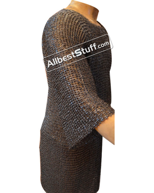 Full Sleeve Chest 50 Long Length Maille 6 MM Round Riveted image