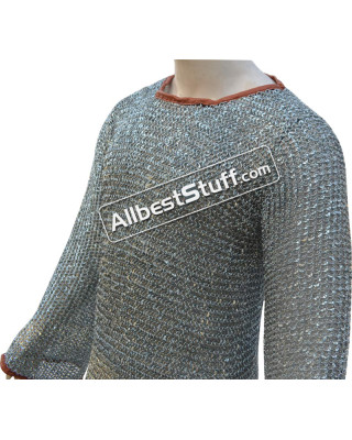 Extra Long Pin Riveted Chest 48 Round Riveted Hauberk