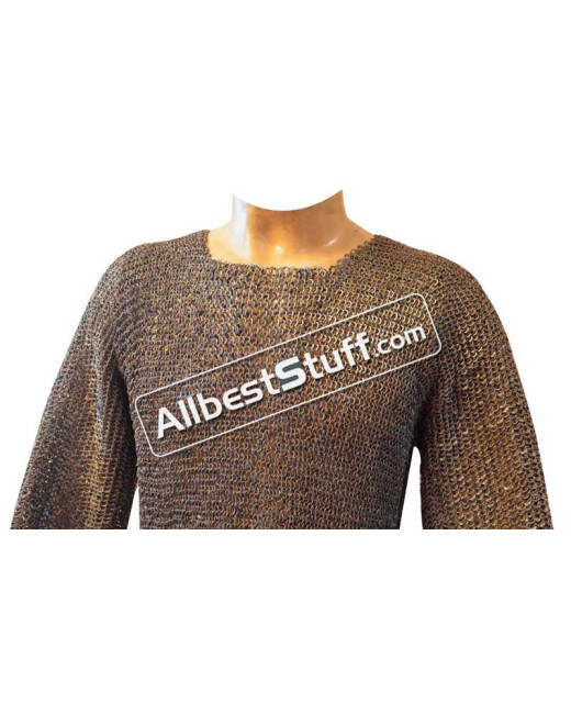 Functional Stainless Steel Maille 6 MM Chest 40 Long image