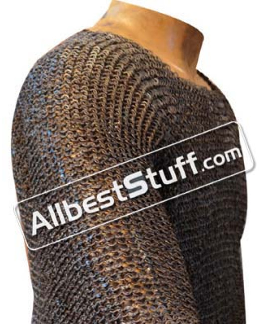 Long Length Rust Proof SS Chainmail Half Sleeve Chest 44 image