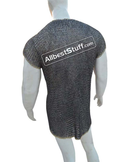Stainless Steel 6 MM Chainmail Vest Chest 36 inches image