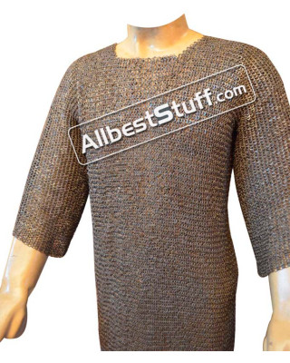 Stainless Steel Shirt Rust Proof Chest 38 Flat Riveted Solid