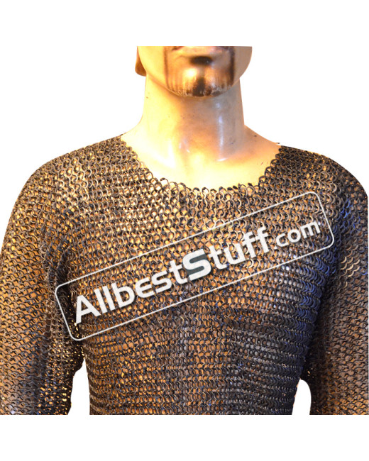 Wedge Riveted Chest 54 Hauberk Flat Solid Maille