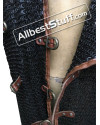 SALE! 6 MM Chain Maille Hauberk Chest Overlap version image 2