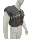 Flat Riveted Sleeveless Chainmail Vest Chest 36 image 1