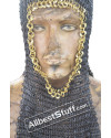Round Riveted Flat Solid Coif 8 MM image 1