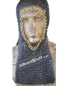 Round Riveted Flat Solid Coif 8 MM image 8