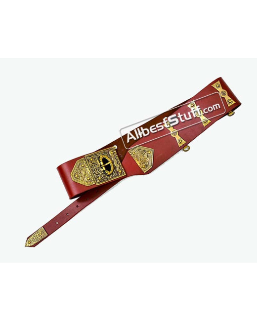 Medieval Late Roman Empire Soldier's Belt Solid Brass