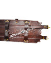 Medieval Luthor Leather Double Belt image 1