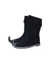 Medieval Leather Pirate Long Boots Black image 1