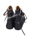 Medieval Dark Age Leather Shoes Handmade shoes with buttons image 2