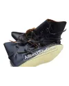 Medieval Leather Ankle Shoes Handmade shoes with buttons image 2