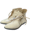 Medieval Ankle Rubber Sole Shoes Hand Made Brown or Black image 6