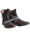 SALE! Medieval Gothic Boots Handmade Brown Leather Shoes image 1