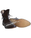 SALE! Medieval Gothic Boots Handmade Brown Leather Shoes image 2