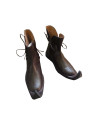 Medieval Leather Pirate Shoes Brown image 1