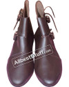 Medieval Leather Shoes Handmade Jorvik Style image 4