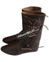 Medieval Leather Shoes Handmade Viking boots Jorvik Style image 3