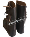 Medieval Leather Shoes Handmade Viking boots Jorvik Style image 5